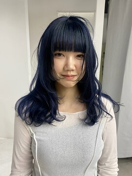 ゼスト 八王子店(ZEST) ブルーカラー/ネイビーカラー/ブルーブラック/顔まわりカット