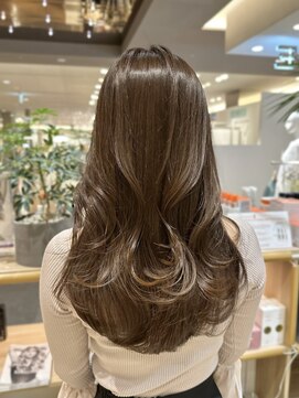 バイオレットジェム(Violet`jem) ロングレイヤーブリーチなしココアブラウンRI-15