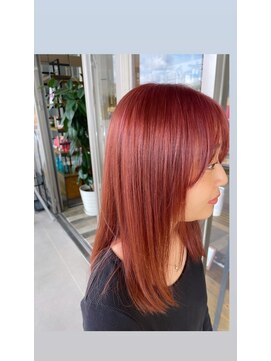 ノート ヘアーサロン(NOTE HAIR SALON) cherry red