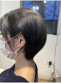 ヘアドネーションまるみショートボブ