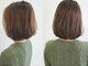 クールブ(Courbe)の写真/"白髪カバー×明るい色味"で肌のトーンUPにも効果的☆明るい白髪染めで最旬Styleに［白髪染め/髪質改善］