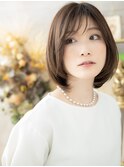 ■レイヤーカットワンカール小顔丸みボブディ610★大宮30代40代