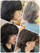クリア 美容室&nbsp;レトロなゆるふわパーマ☆丸みカール
