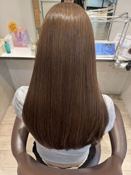 カイノ いずみおおつCITY店(KAINO) ツヤ感溢れる髪質改善カラー