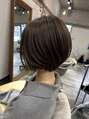 ランプ(Lamp) ショートボブ大人カラーでツヤ感アップ^ ^