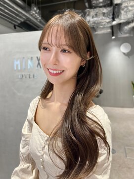 ミンクスオーバー(MINX OVER) 韓国ヘア/レイヤーカット/縮毛矯正/髪質改善/前髪顔まわりカット