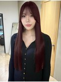 イメチェン/ホワイトブロンド/外ハネボブ/ワイドバング/栄/久屋