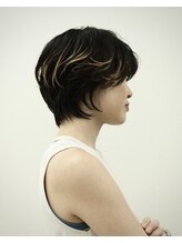 「高橋拓海」ハイライト×柔らかパーマで叶う、大人女性の上品ボブ南森町/南森町駅/南森町ショート