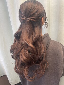 マーズ(Hair&Make Mars+) ハーフアップ