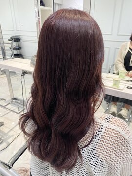 ヘアーアンドメイク ニューヨークニューヨーク 姫路店(Hair&Make NYNY) ワインレッドカラー