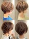 ソル(sol)の写真/【デザインカット¥2500~】《ショートヘアは“似合わせ×技術力”が鍵》 魅力を最大限に引き出します!