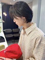 レトン 銀座(leton)&nbsp;サーフカール/フェザーパーマ/刈り上げセンターパート/メンズ