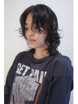 繭 レイヤーニュアンスパーマ