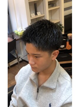 シュクセ 千早店(succes) ベリーショートアップバング