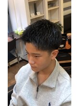 シュクセ 千早店(succes) ベリーショートアップバング