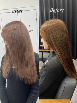 イノセンス 西宮北口店(innocence) 【innocence】ベージュ/ブラウン/ダブルカラー/10代/20代