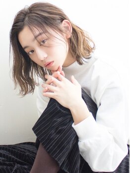 【当日予約OK/21時半まで営業】人気の韓国風スタイルや、外国人風透明感のあるカラーもお任せ◇