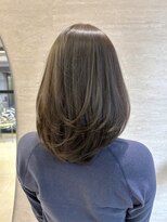 パルス ヨコハマ(PULSE yokohama)&nbsp;横浜髪質改善ミディアム韓国レイヤーハッシュカットブラウン