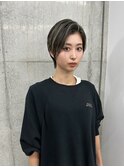ハンサムショート×ハイライト