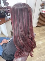アローズ 大牟田店(arose)&nbsp;ハイライト&ピンク系カラー
