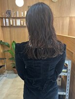 パークホワイト 代官山(PARK White)&nbsp;ニュアンスパーマ柔らかパーマウルフレイヤーハッシュカット