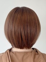 ヘアデザイン アンジェロ(Hair Design Angelo)&nbsp;明るい白髪染め/ショートボブ/30代/40代/50代