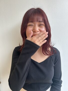 フォークロア 本店(Folk Lore) 艶感カシスカラー
