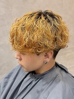ORIGIN大須/上前津/パーマ/ハイトーン/メンズ特化【オリジン】【6/5 NEW OPEN(予定)】&nbsp;ブリーチ×波巻きスパイラル