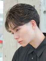 バイフィフス 原宿/表参道(by fifth)&nbsp;原宿メンズパーマニュアンスパーマフェザーパーマセンターパート