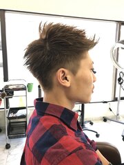 THE★漢★無骨アップバング