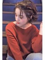 ラレイ(Lalei)&nbsp;【Lalei】センターパート二次会ショートアレンジ