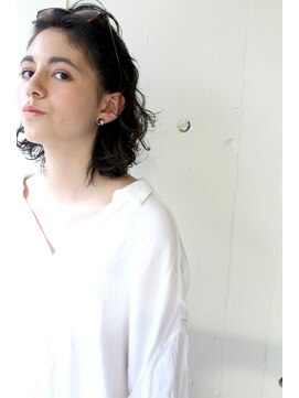 ミラバイグリーン(Mira by green) Long Bob × semiwet 【マッシュウルフ】#2