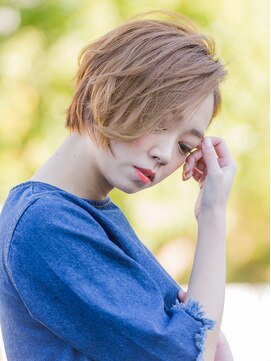 カルフール ロコ 草加西口店(Carrefour LOCO) ☆LOCO☆外国人風ハイトーンカラー×ふんわりショート