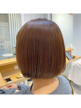 ヘアアンドリラクゼーション シャッセ(Hair&Relaxation SASE) ほんのりピンクなベージュブラウン
