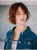 アッシュブラウン外ハネボブ[大和/大和駅]