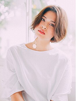 アンブル リュクス 池袋(amble luxe)の写真/【白髪染めリタッチ+カット+シルクTr¥6980】毎月メンテナンスが必要な白髪染めも白髪ぼかしもお任せ[池袋]