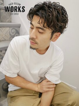 ワークス ヘアデザイン(WORKS HAIR DESIGN) メンズカルマパーマ