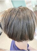 グラデーション・ハイライトローライト 白髪ぼかし
