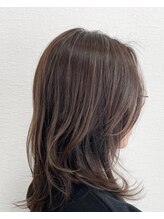 ヴェイスサロン(Vase Salon) ホワイトグレージュミニウルフデジタルパーマチェリーブラウン8