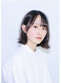 外ハネボブ/くびれボブ/肩上ボブ/くびれヘア