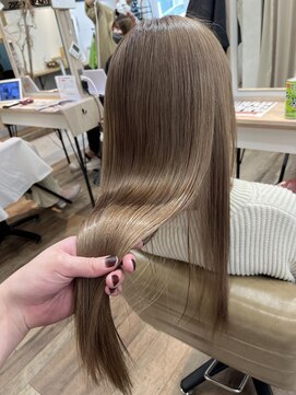 ヘアーザラブズラフズ オーガニカ 北九州(HAIR THE LOVES LAUGHS ORGANICA) ハイトーン×艶活＊