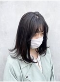 ナチュラルで柔らかいストレートヘアー☆