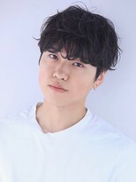 シスタ(SISTA)&nbsp;【SiSTA】田中黒髪韓国マッシュツイストスパイラルコンマヘア