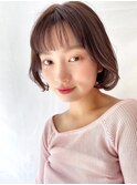 韓国風ナチュラルボブ2/韓国ヘア/美髪/心斎橋&難波&なんば