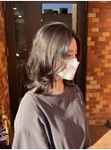 くびれヘア/韓国風ヘアスタイル/艶髪/艶カラー/外ハネヘア