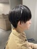 ◆メンズ専用【モテ必須！柔らかさUP】メンズカット＋ナチュラルヘアカラー
