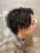 アカ(ACA)&nbsp;センターパートツイストスパイラルパーマツイストパーマ札幌大通