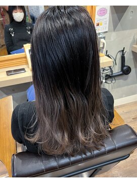 ヴァニラノースヘアー(vanilla#NORTH HAIR) グラデーション