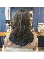 プレゼンス ブレインズ 下北沢(PRESENCE BRAINS)&nbsp;『BRAINS 下北沢』個性◎インナーカラーが決め手☆クールミディ