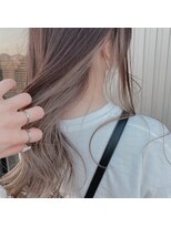 シーカ(siiqa)&nbsp;ミルクティーインナーカラー☆